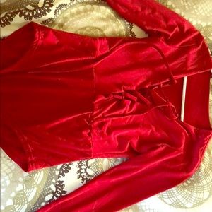 Red bodysuit!! Never been worn!